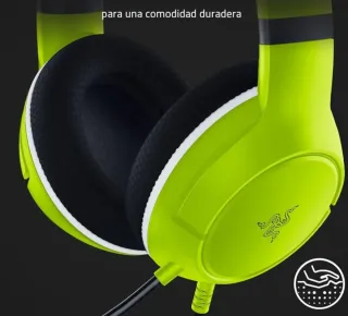 Auriculares Razer Kaira X con Micrófono Verde Lima