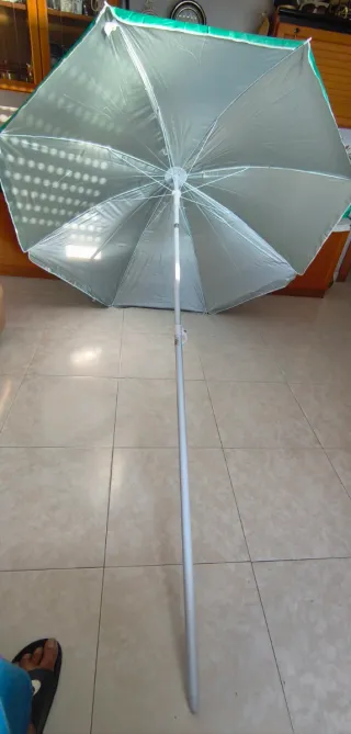 Parasol Playa Nylon 180cm UVA UPF50+