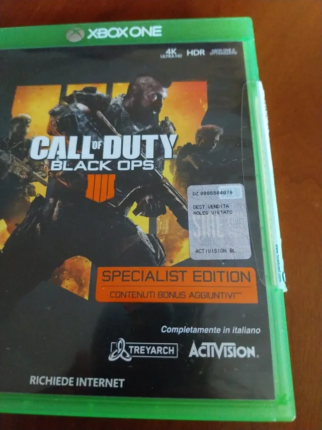 Call of Duty Black Ops 4 Xbox One Specialist Editi