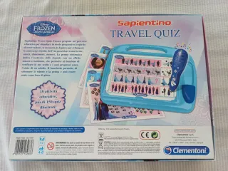 Sapientino Travel Quiz Frozen Clementoni