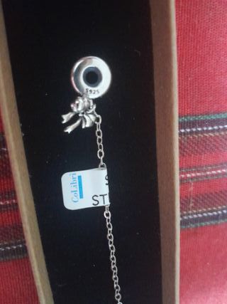 Protezione bracciale S925 con fiocco