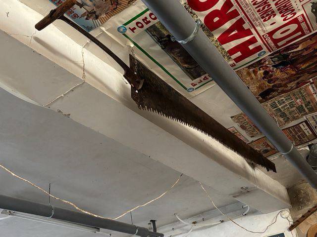 Decoración rústica bodega