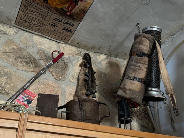 Decoración rústica bodega