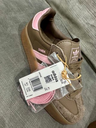 Zapatillas Adidas Mujer Marrón y Rosa