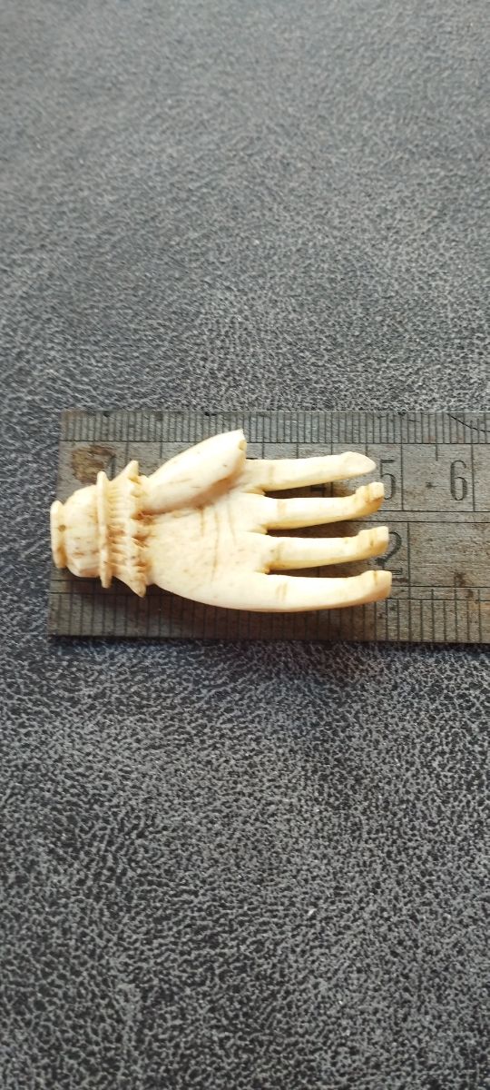 Antico raschietto a mano del XIX secolo