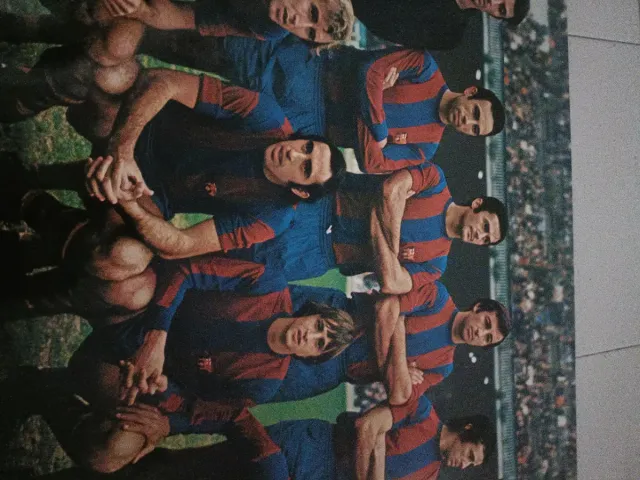 Modelo de Grande Poster do Barça 1973