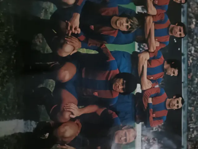 Modelo de Grande Poster do Barça 1973