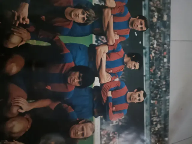 Modelo de Grande Poster do Barça 1973