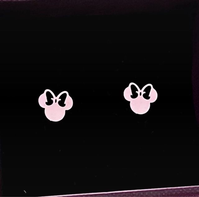 Pendientes Minnie Plata