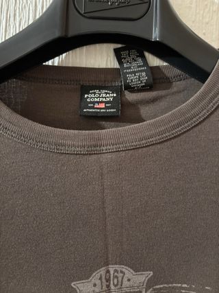 Polo Ralph Lauren Manga Larga Marrón