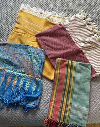 Pareos de playa con flecos