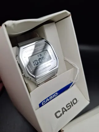 Casio Vintage A158WEM-9EF Plateado