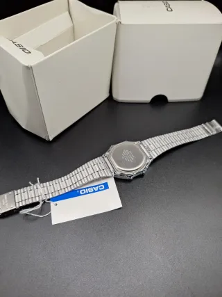 Casio Vintage A158WEM-9EF Plateado