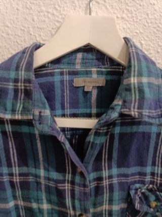 Camisa cuadros chica