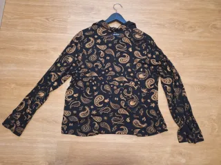 Camisa Retro Estampada paisley