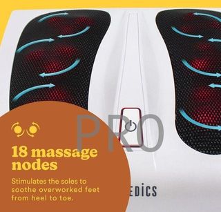 Massaggiatore elettrico per piedi con calore - Homedic