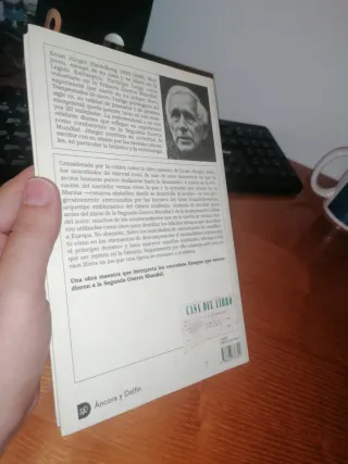 Libro: SOBRE LOS ACANTILADOS DE MÁRMOL Ernst Jünge