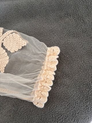 Camicia trasparente ricamata floreale