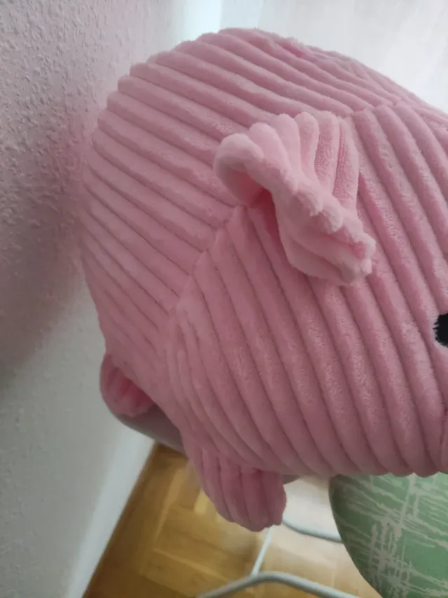Cerdito hucha suave rosa y nuevo
