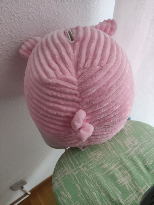 Cerdito hucha suave rosa y nuevo