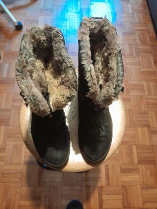 Scarpe donna nere foderate