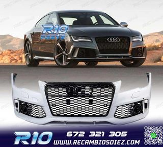 PARAGOLPES DELANTERO AUDI A7 10-14 LOOK RS7 PDC
