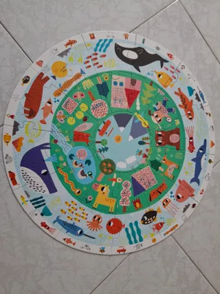 Puzzle Goula XXL Descubre Animales