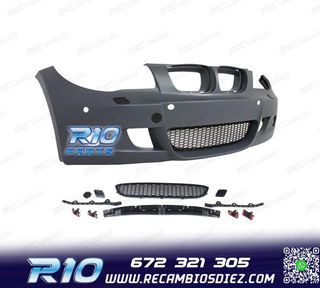 PARAGOLPES DELANTERO BMW E81 E87 E82 E88 04-11 LOOK M PDC SR
