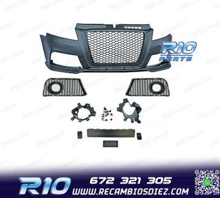 PARAGOLPES DELANTERO AUDI A3 8P 08-12 LOOK RS3