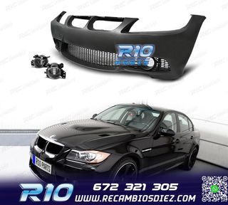PARAGOLPES DELANTERO BMW E90 91 05-08 LOOK M3 + ANTINIEBLAS