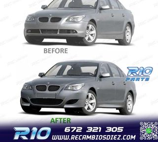PARAGOLPES DELANTERO BMW E60 E61 LOOK M5 07-10 PDC