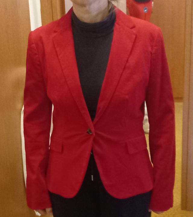 Blazer Rosso Zara
