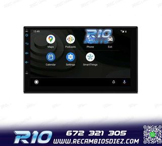 RADIO GPS ANDROID 14 2DIN 7" MULTIMEDIA GPS HD 3 USB SD
