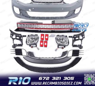 PARAGOLPES DELANTERO VOLKSWAGEN VW GOLF 6 08-12 PDC LOOK GTI