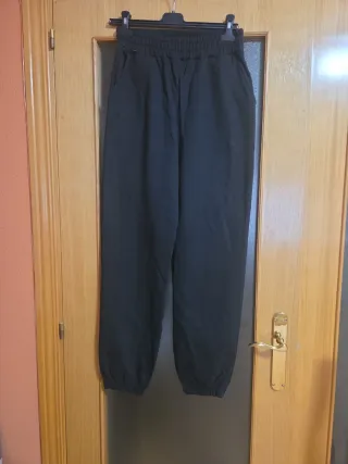 Conjunto chándal mujer blanco y negro