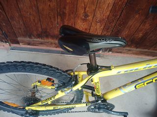 Bicicleta Scott Racing Junior Amarilla 24 pulgadas