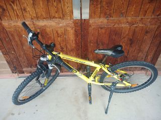 Bicicleta Scott Racing Junior Amarilla 24 pulgadas