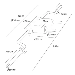 Barra Safety Squat Bar SSB Profesional