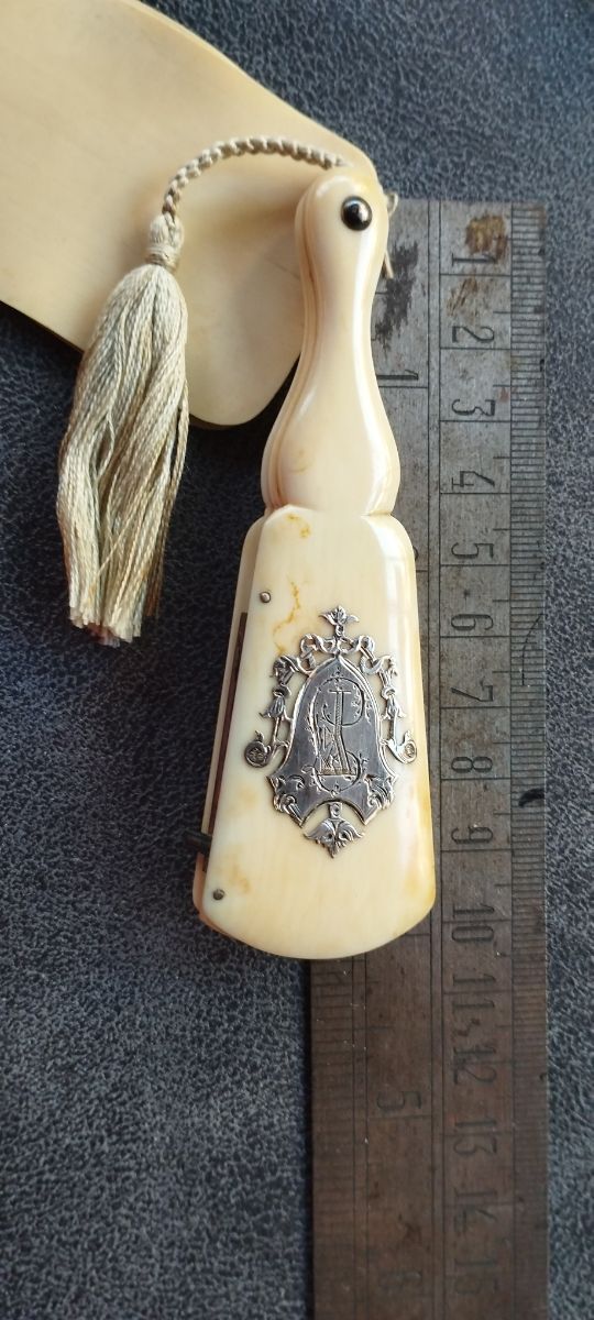 Ventaglio a cartoncino secondo mezzo secolo XIX