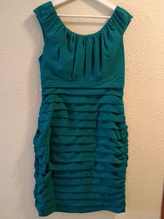 Vestido fiesta corto de marca
