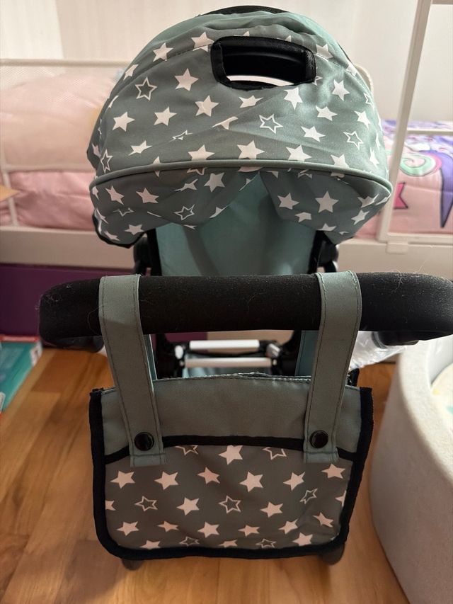 Carro gemelar para muñecas