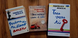 Pack 3 libros de Federico Moccia