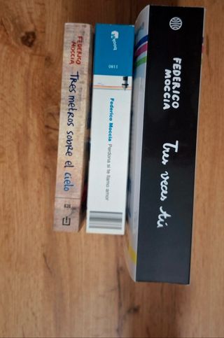 Pack 3 libros de Federico Moccia