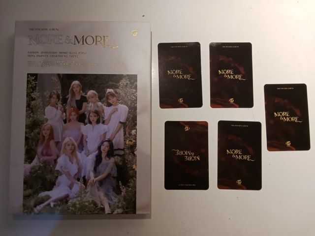 Twice Álbum More & More + Photocards