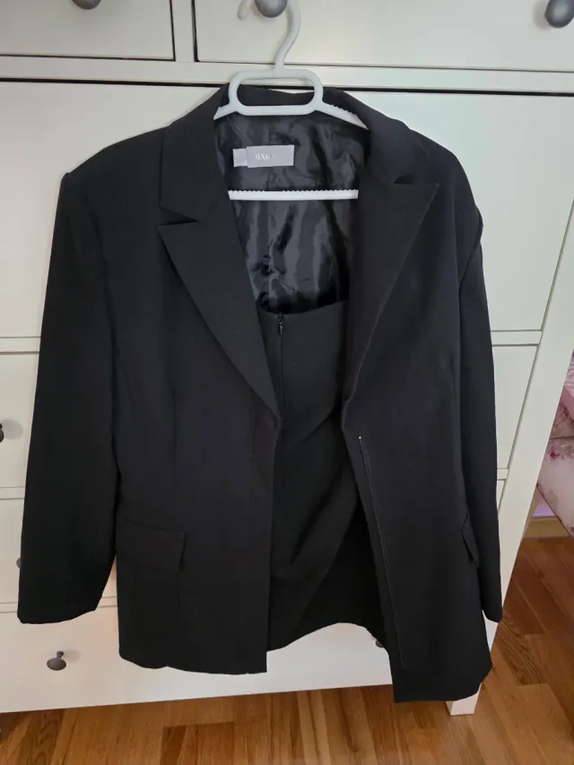 Traje Chaqueta Mango Negro