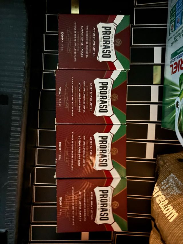 Pack 4 Lociones Proraso After Shave por 15€