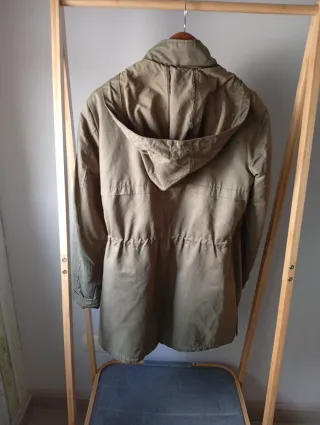 Chaqueta verde militar mujer