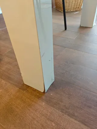 Mesa de comedor extensible blanca ( en Islantilla)