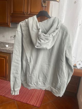 Felpa con cerniera verde chiaro H&M