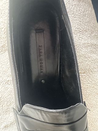 Zapatos Zara Negros Mujer